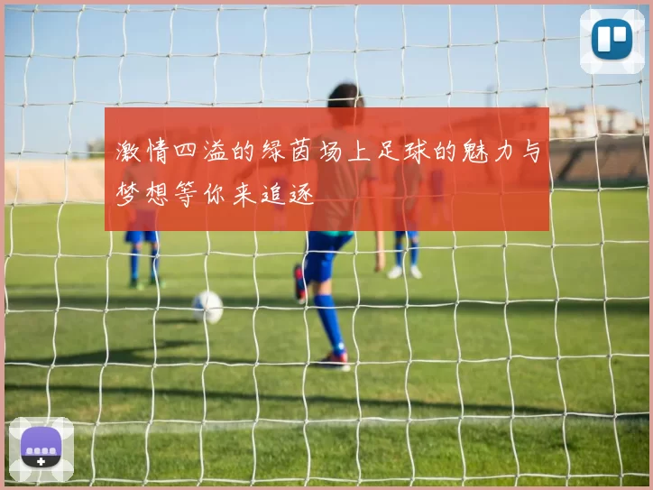 激情四溢的绿茵场上足球的魅力与梦想等你来追逐