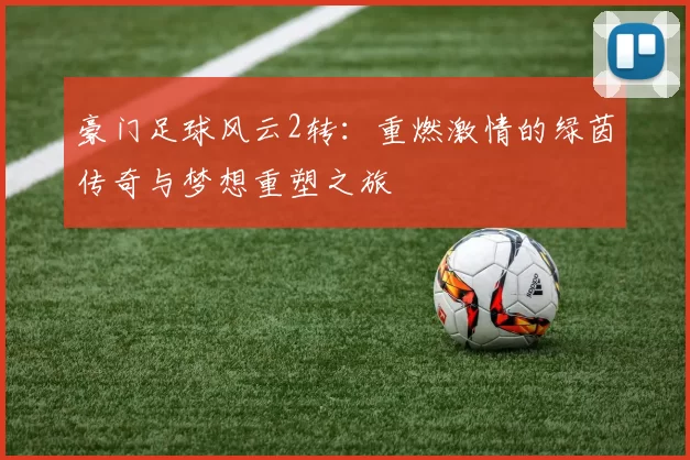 豪门足球风云2转：重燃激情的绿茵传奇与梦想重塑之旅